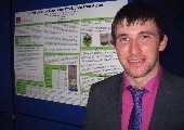 Aaron Kenny awarded best chemical engineering poster prize
