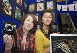 Laura O'Callaghan and Laura Kaci, Photographic Society.