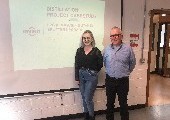 Irving Oil's Donal McSweeney presents to second year students