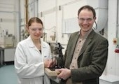 Janina Zambrzycka presented with Denise O'Dea Perpetual Trophy