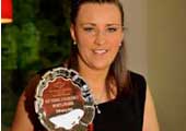 Southside & District Sports Award is awarded to Student Denise Luby, Captain of CIT Camogie Team