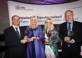 CIT wins the Spin-Out Company Impact award at the annual Knowledge Transfer Impact Awards