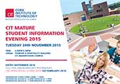 Mature Student Information Evening > Tuesday 24th November, 6pm - 8.30pm