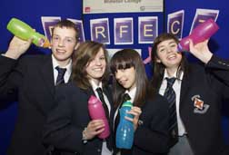 Team
            members from Midleton College; Best Innovation and Best Overall Company,
            South Cork   Perfect Plastics.